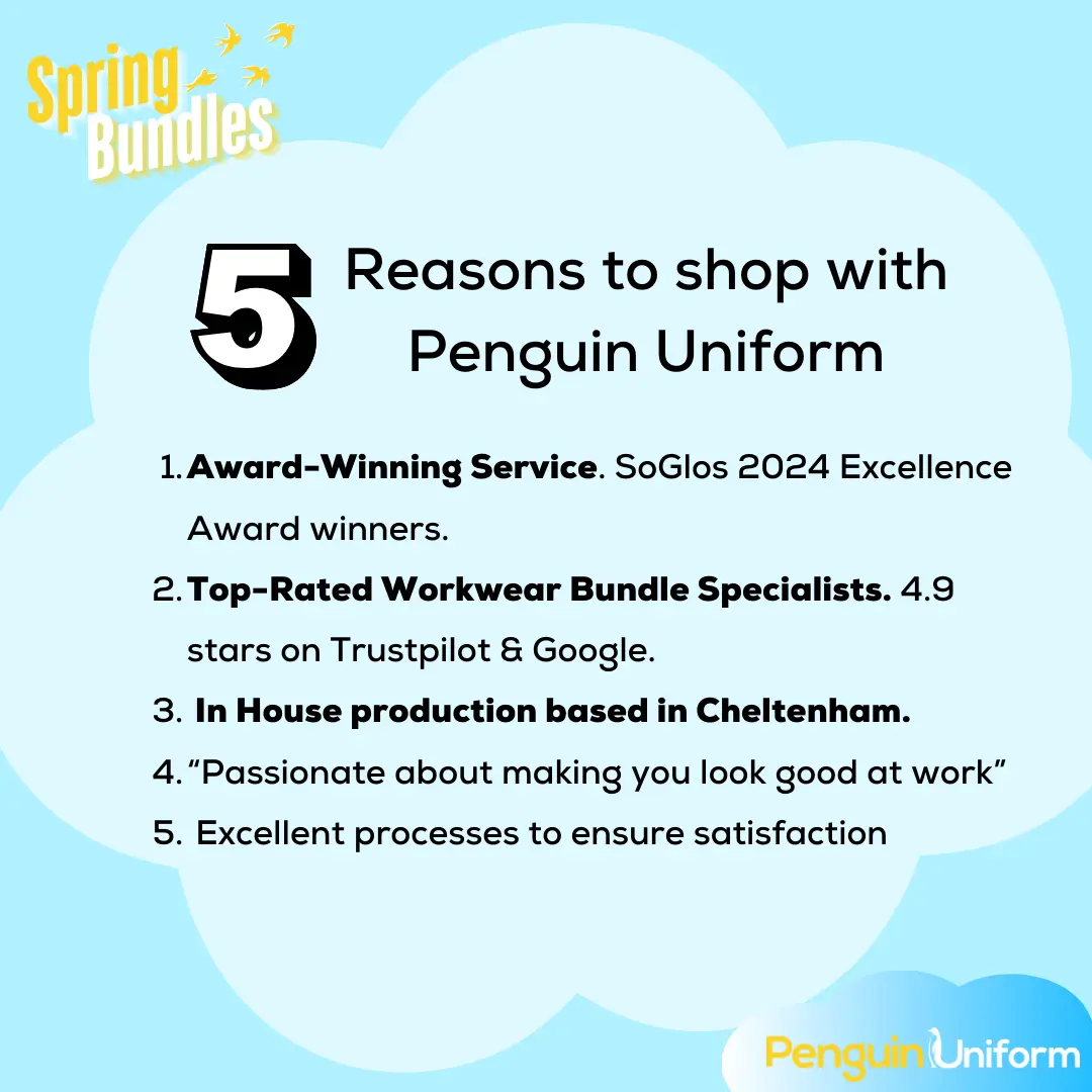 Find More Below Spring Five Reasons To Shop Banner Penguin Uniform