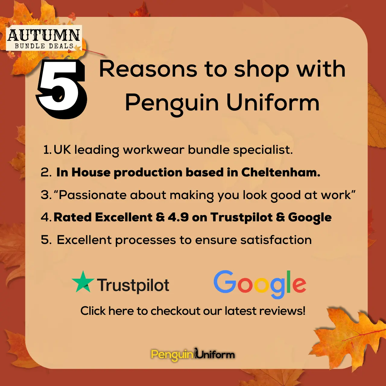 Find More Below Autumn Five Reasons To Shop Penguin Uniform